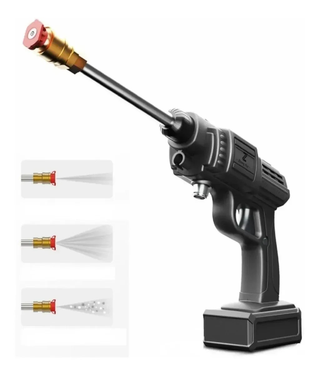 Hidrolavadora Doble Batería con Boquilla 6 Chorros